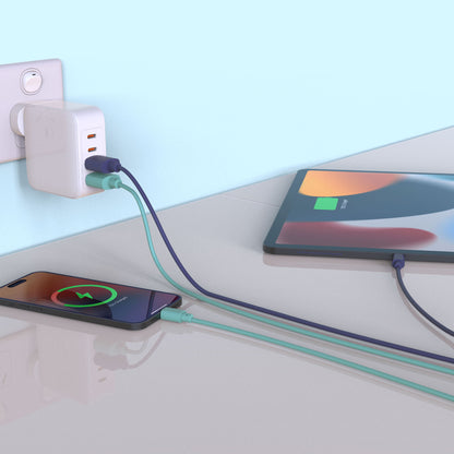 Laser Twin Pack 2m MFI USB-A Lightning Cables