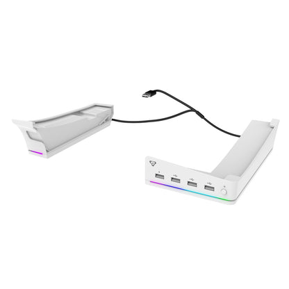 Laser Gaming PS5 Slim RGB Horizontal Stand with 4 USB Ports