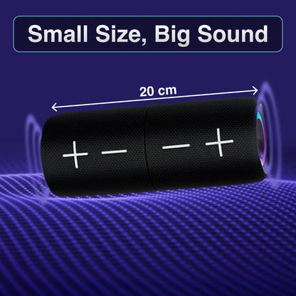 Laser Magnetic Bluetooth Pill Speaker 5W – Black