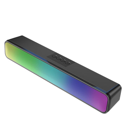 Laser RGB Bluetooth Gaming Soundbar Black