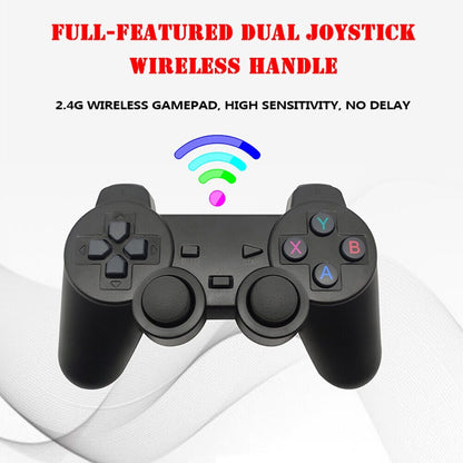 64G 15000+ Retro Video Game Console Stick – 2 Wireless Controllers