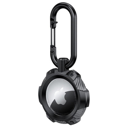 For Apple Airtag Armor Silicone Shockproof Protective Case Air Tag Cover Holder - White