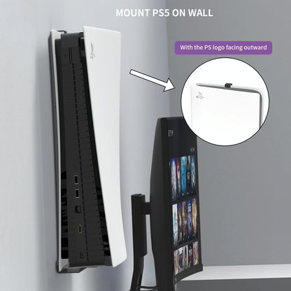 Wall Bracket & Storage Hook for PS5 – Mount & Organize