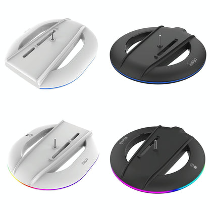 Universal Vertical Cooling Base For Sony Ps5 Slim - Black - Colourful Black