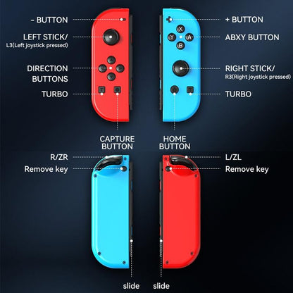 Nintendo Switch Gamepad with RGB Lights – Wireless