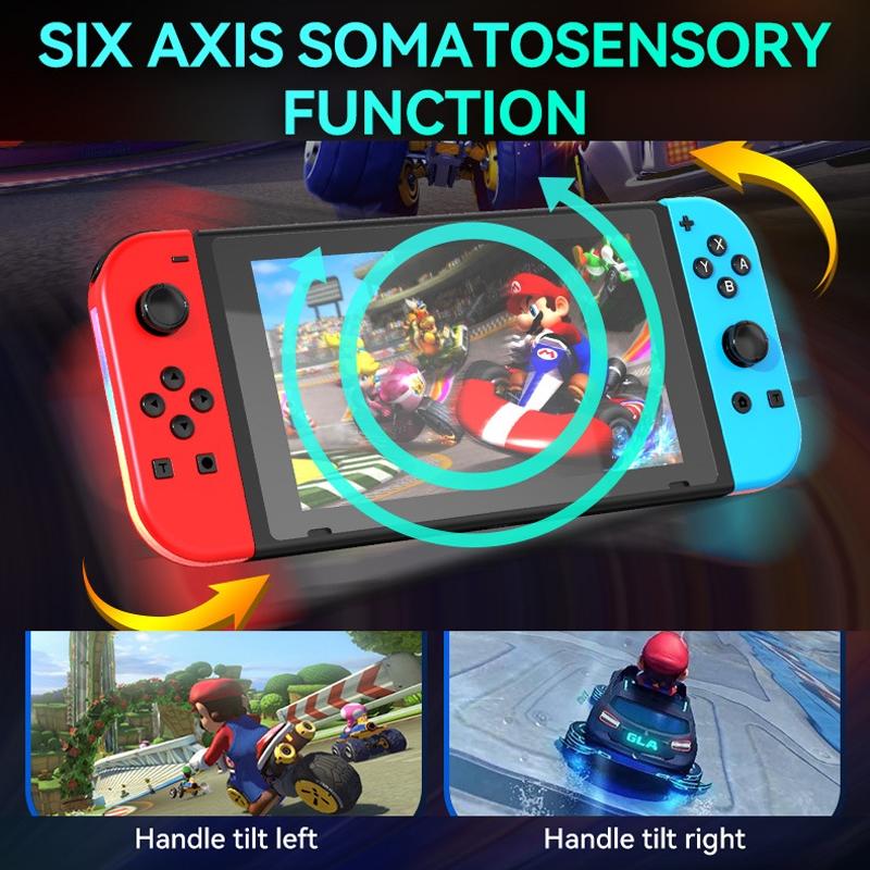 Nintendo Switch Gamepad with RGB Lights – Wireless