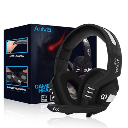 3.5Mm Wired Gaming Headset With Mic Black / Silver