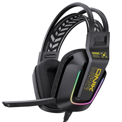 RGB Gaming Headset With Microphone 2.2M Length