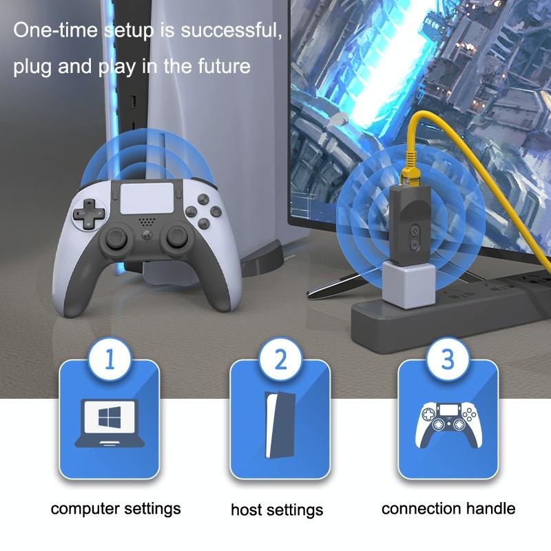 Wireless Bluetooth Game Controller for Ps5 / Ps4 / Pc