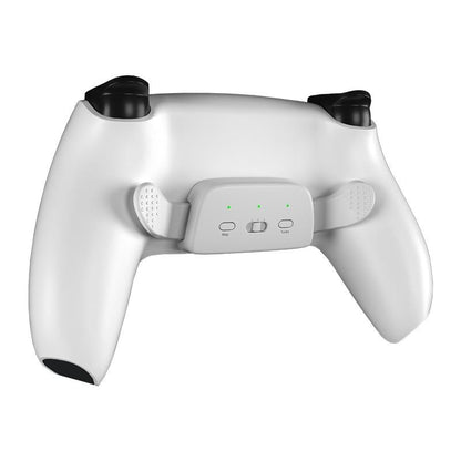 Customizable Dual Back Clip for Ps5 - White Diy Kit