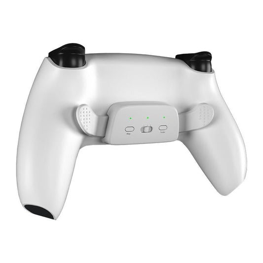 Customizable Dual Back Clip for Ps5 - White Diy Kit
