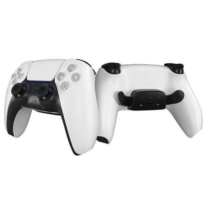 Customizable Dual Back Clip for Ps5 - White Diy Kit