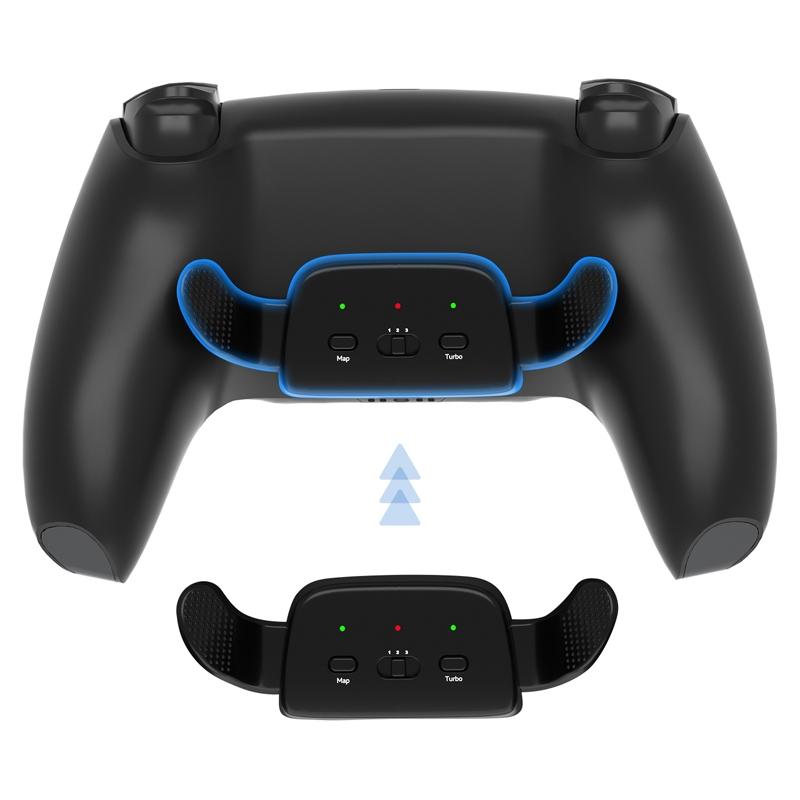 Customizable Dual Back Clip for Ps5 - White Diy Kit