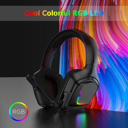 RGB Gaming Headset With Mic For Xbox / Laptop Black