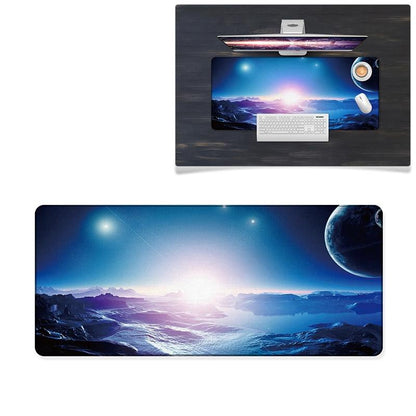 Large Anti‑Skid Gaming Mouse Pad 800×300mm – Earth