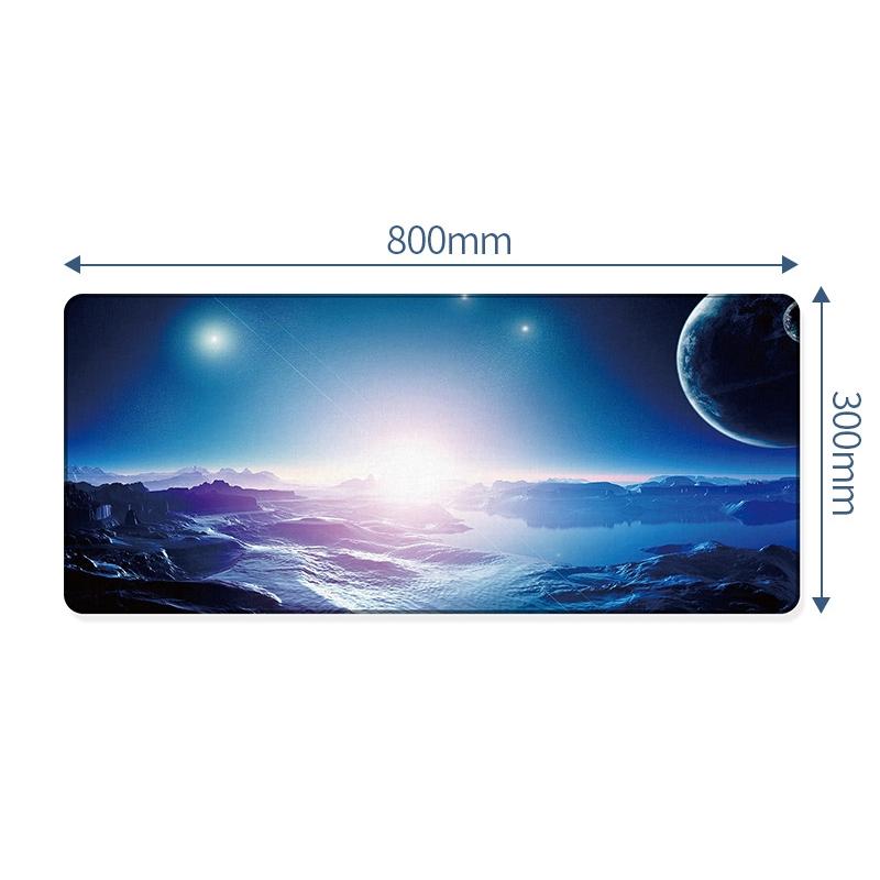 Large Anti‑Skid Gaming Mouse Pad 800×300mm – Earth