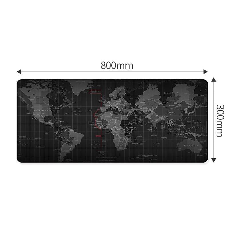 Large Anti‑Skid Gaming Mouse Pad 800×300mm – Earth