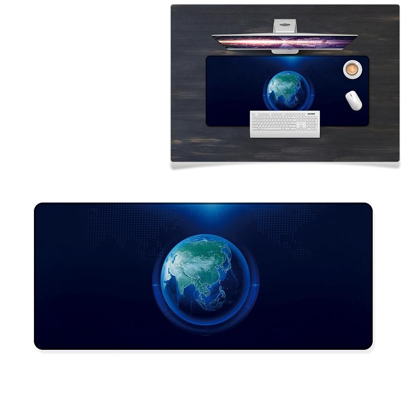 Large Anti‑Skid Gaming Mouse Pad 800×300mm – Earth
