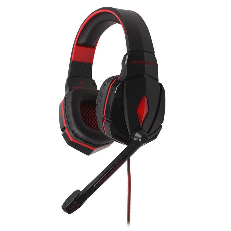 2.2M Gaming Headset With Mic & Led Red