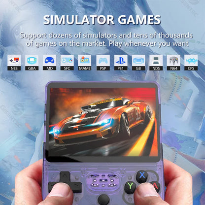 Retro Gaming Console – 64GB, 3D, HD Display, Dual Joysticks