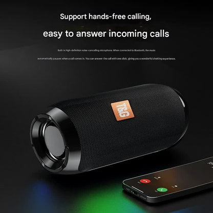 Portable Bluetooth Speaker - HiFi 360 Degree Audio Wireless Mini Speaker, Support Hands-free Calling