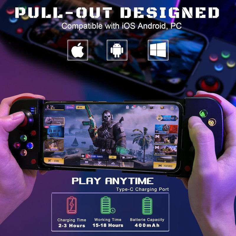 Portable Telescopic Mobile Game Controller