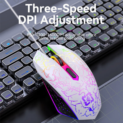 Ergonomic Dual-Mode Wireless Gaming Mouse - Mute Buttons, Adjustable DPI, Rechargeable, Multi-Assist Keys