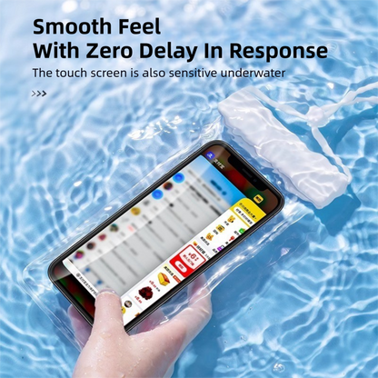 3-Pack IPX8 Waterproof Phone Pouch – Universal Touch