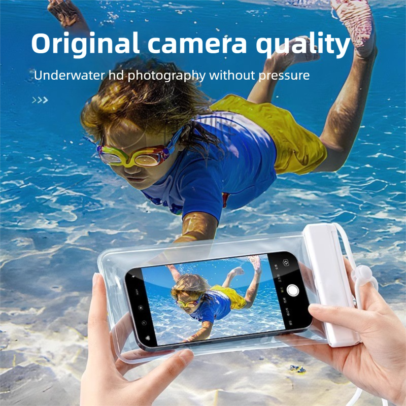 3-Pack IPX8 Waterproof Phone Pouch – Universal Touch