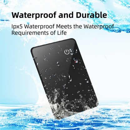 Ultra-Slim 2mm Glass Card Tracker for iOS - Global GPS Location Finding for Wallet, Keys, and Luggage