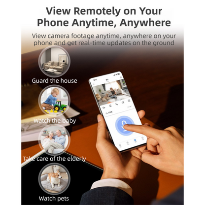 1080P Wireless WiFi Security Camera with Night Vision